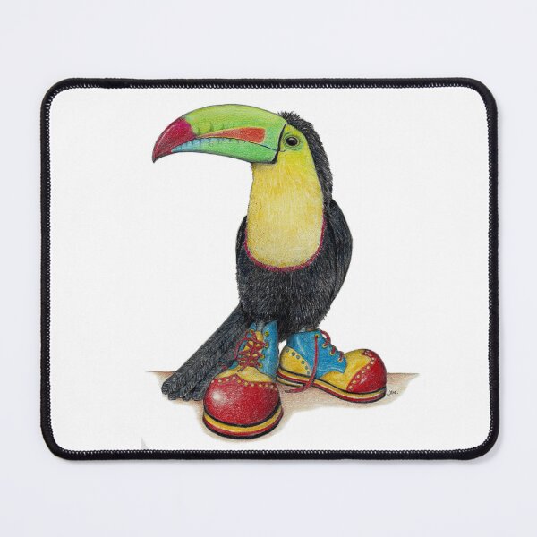 Item preview, Toucan in clown shoes designed and sold by JimsBirds.