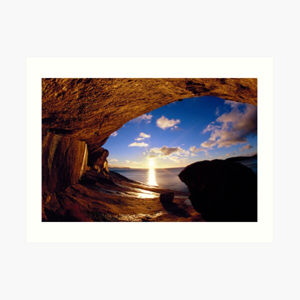 Wave Rock Art Print