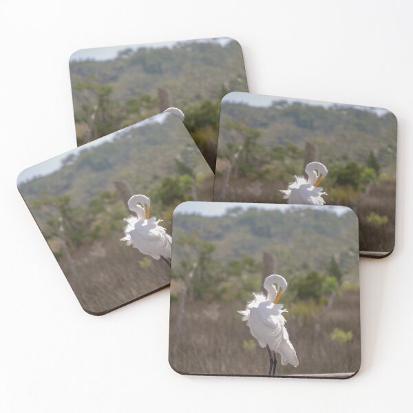 Item preview, White Egret on a Sunny Day designed and sold by bwheeler.