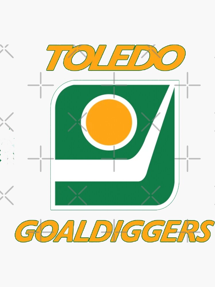 "Toledo Goaldiggers International Hockey League (IHL) Vintage Logo