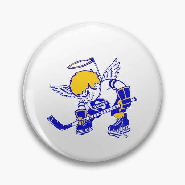 Item preview, Minnesota Fighting Saints World Hockey Association (WHA) Vintage Logo designed and sold by A Little Bit of  Everything.