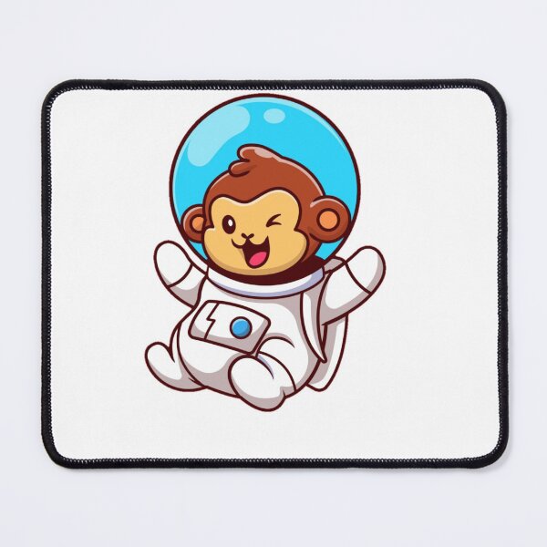 Item preview, Cute monkey astronaut designed and sold by fariz yuhdi.