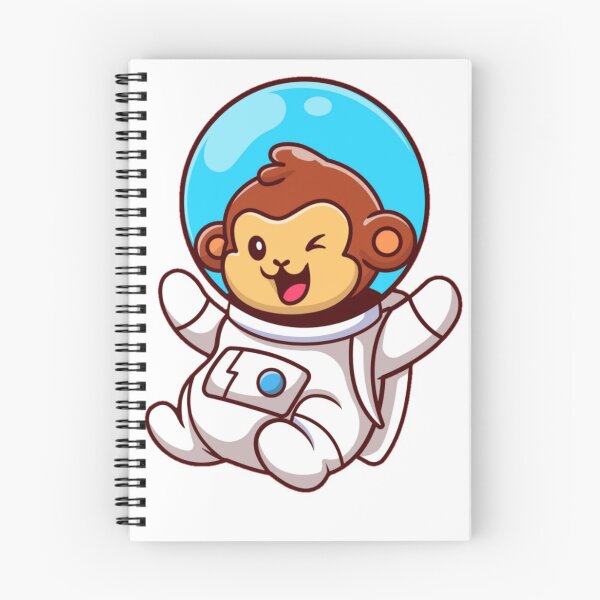 Item preview, Cute monkey astronaut designed and sold by fariz yuhdi.