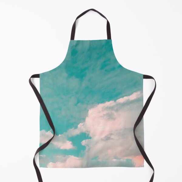 Item preview, Bright Aqua Teal Summer Sunset Clouds designed and sold by SoniaGreenwood.