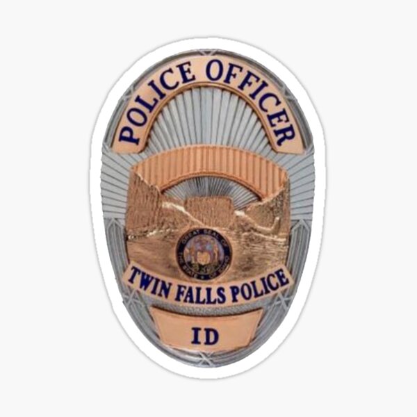 "Twin Falls Idaho Police Badge" Sticker for Sale by lawrencebaird