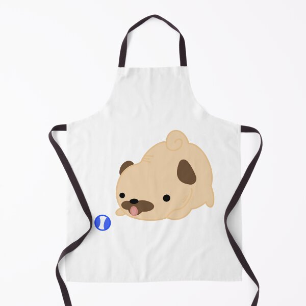 Item preview, Little pug and its ball designed and sold by SushiPugCo.