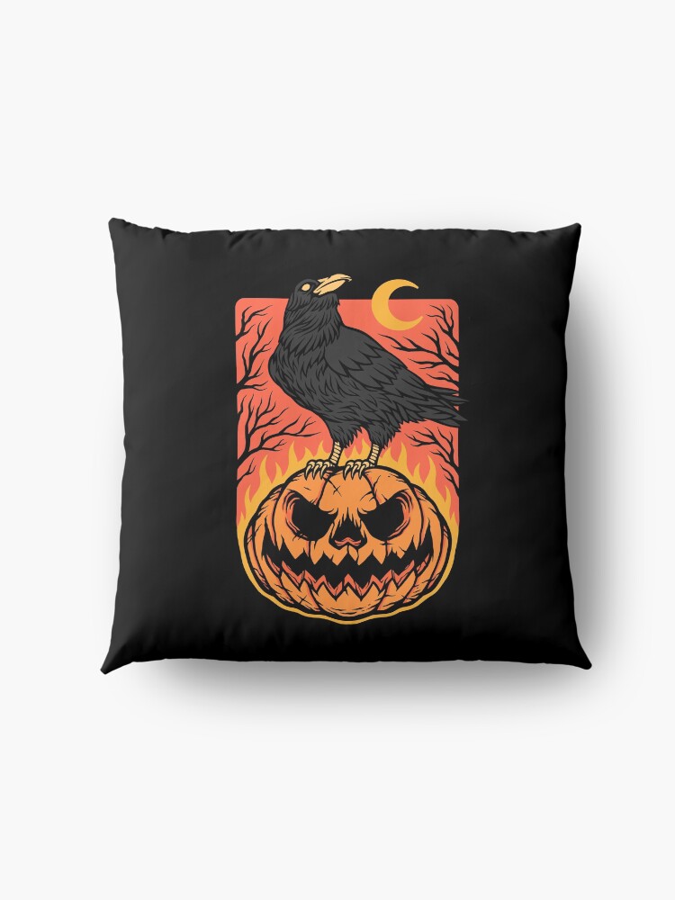 Alternate view of Halloween Night Floor Pillow