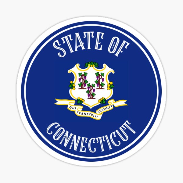Proudly Connecticuter Sticker
