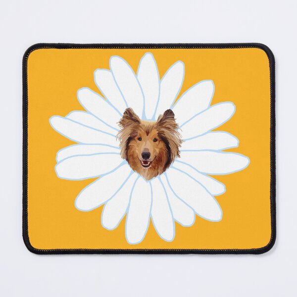 Item preview, Collie Flower Daisy Dog designed and sold by Deborah Camp.
