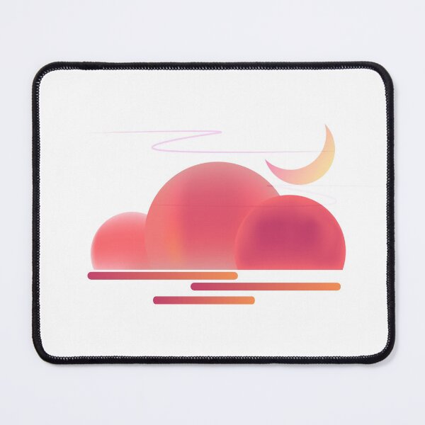 Item preview, CLOUDS | GRADIENT COLOR | Autumn mood | WHITE COLOR designed and sold by Mintminz.