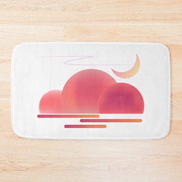 Item preview, CLOUDS | GRADIENT COLOR | Autumn mood | WHITE COLOR designed and sold by Mintminz.