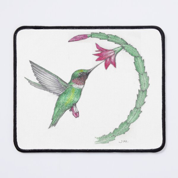 Item preview, Hummingbird in ruby slippers designed and sold by JimsBirds.