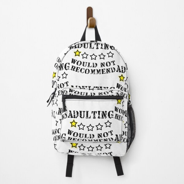 Item preview, Adulting Would Not Recommend designed and sold by RAWVANE.