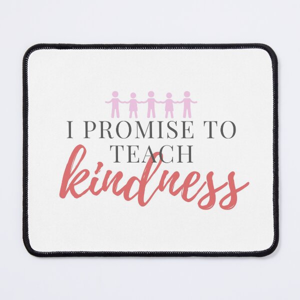 Item preview, I Promise To Teach Kindness Pink Stick People- Back to School, For Teacher, Teacher Gifts designed and sold by Teetee94.
