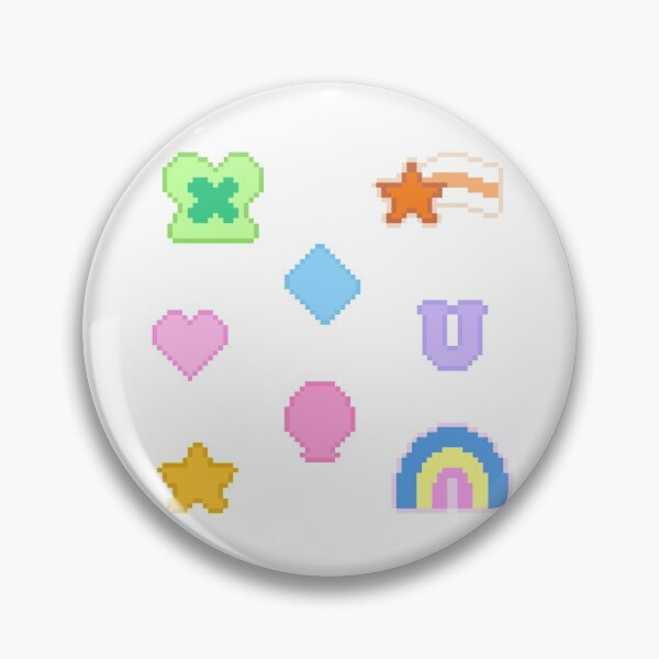 Item preview, lucky charms pixel art pattern designed and sold by sezalilly.