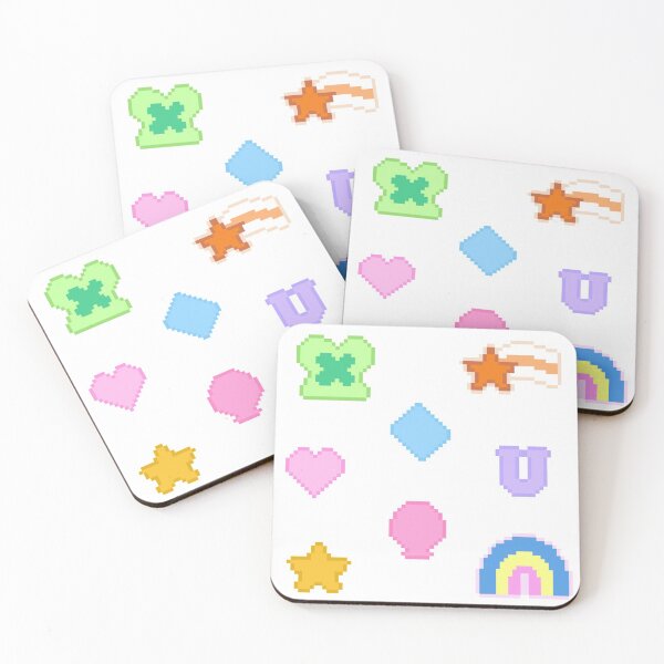Item preview, lucky charms pixel art pattern designed and sold by sezalilly.