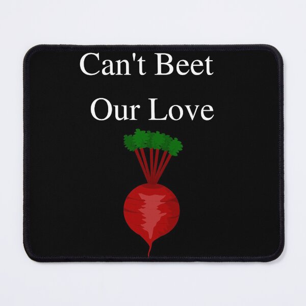 Item preview, Can't Beet Our Love Funny Pun Statement designed and sold by Craftynistia.