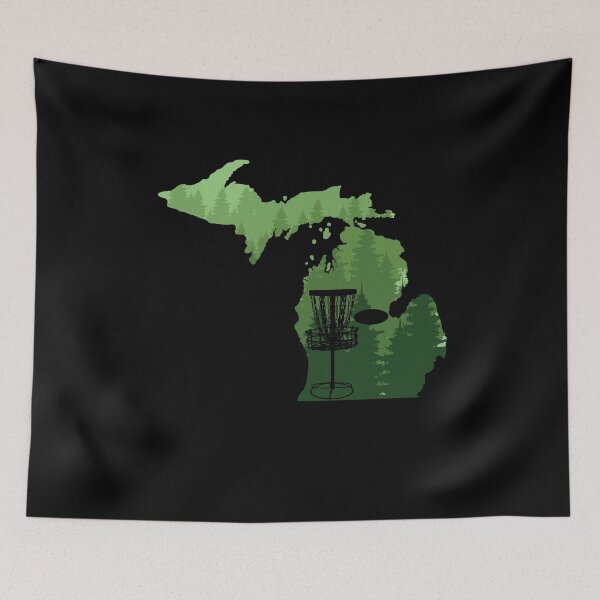 Item preview, Michigan Disc Golf Shirt, Disc Golfer Shirt, State Map, Disc Golfing Gifts, Frisbee Golf Shirt, Disc Golf Gifts, Frolf Shirt, Disk Golf designed and sold by corusmaiden.