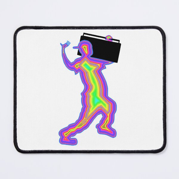 Item preview, 1980s Neon Silhouette with a Boombox designed and sold by Deborah Camp.