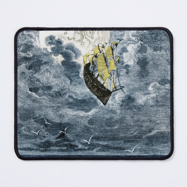 Item preview, A Voyage To The Moon, Flying Ship, Fairy Tales, Fantasy, Gustave Gore designed and sold by ScienceSource.