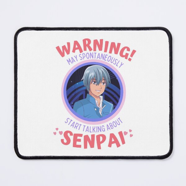 Item preview, Warning May Spontaneously Start Talking About My Senpai - Funny Otaku Anime Lover designed and sold by Teetee94.