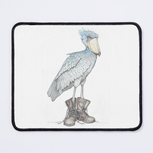 Item preview, Shoebill in work boots designed and sold by JimsBirds.