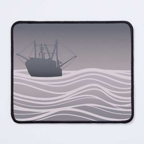 Item preview, Dark purple Boat Scene  designed and sold by Krystal  Thomas.