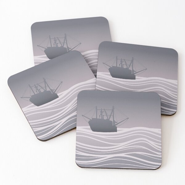 Item preview, Dark purple Boat Scene  designed and sold by Krystal  Thomas.
