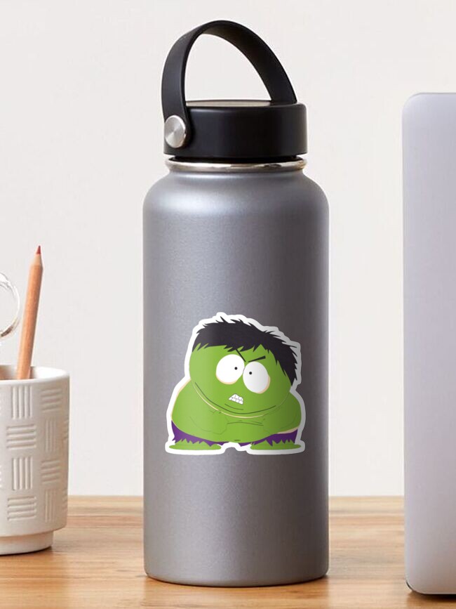 Thumbnail 1 of 3, Sticker, Cartman Hulk South Park designed and sold by Speahead.