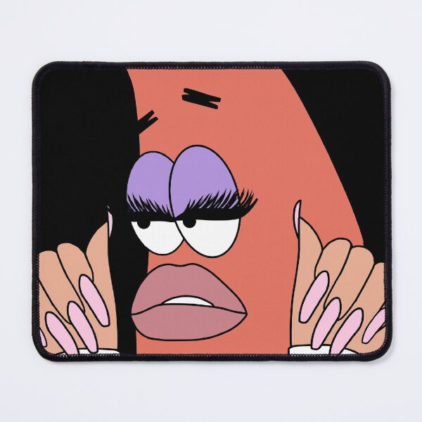 Aperçu de l'œuvre Patrick Star Meme Cils et ongles créée et vendue par lovelyliaa.