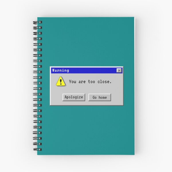 Item preview, Warning Dialog Box designed and sold by aleyna22.
