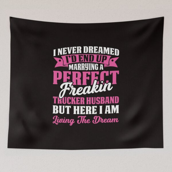 Item preview, Marring A Perfect Trucker Husband Proud Trucker T Shirts For Trucker Gift For Trucker Family designed and sold by Marga1994.