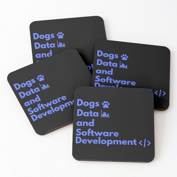 Item preview, Dogs, Data and Software Development| Colorful Colorful Coding/Coder software engineer developer programmer geek coder STEM designed and sold by brinikki.