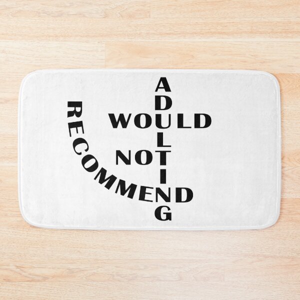 Item preview, Adulting Would Not Recommend designed and sold by RAWVANE.