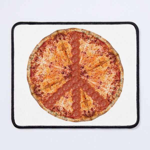 Item preview, Peace Sign Pepperoni Pizza Pie designed and sold by Deborah Camp.