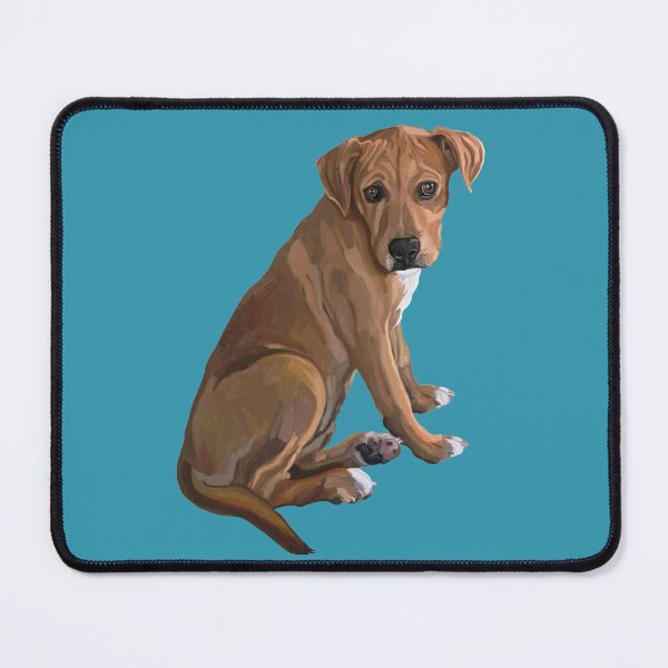 Item preview, Sweet Brown Pitbull Mix Dog  designed and sold by Deborah Camp.