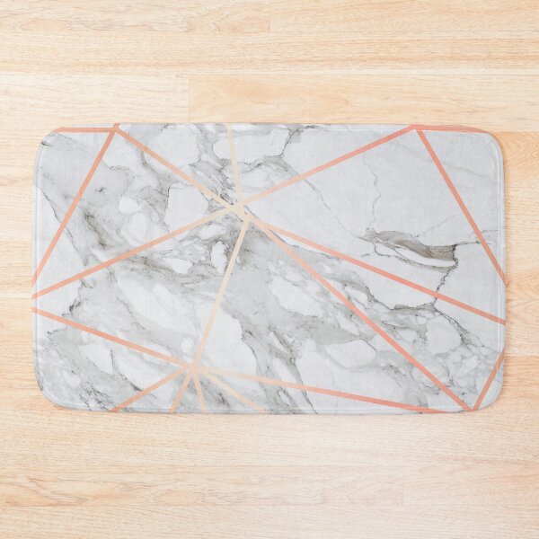 Item preview, Marble and Rose Gold Geometric designed and sold by emilystp23.
