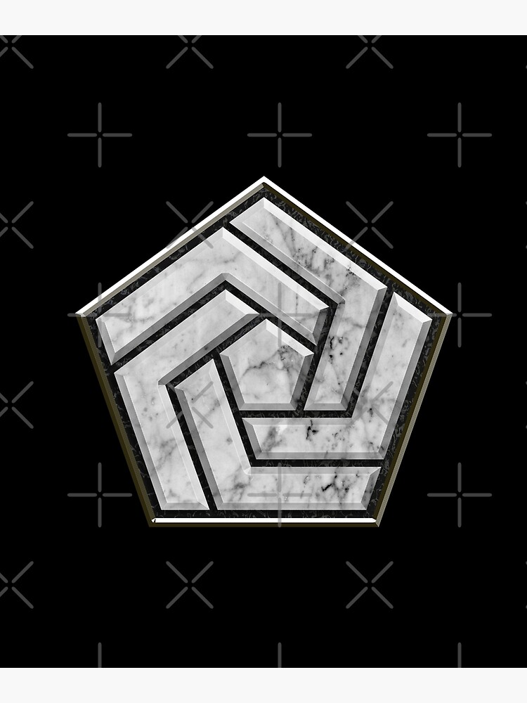 Rotas Symbol TENET Art Print