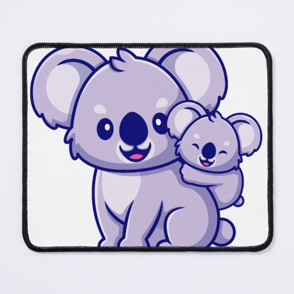 Item preview, Cute koala with cub cartoon designed and sold by fariz yuhdi.
