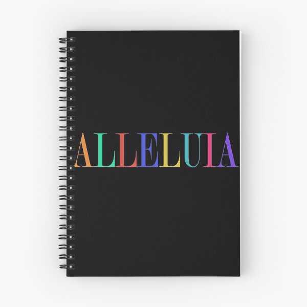 Item preview, Alleluia (Colorful) designed and sold by TheCatholicLady.