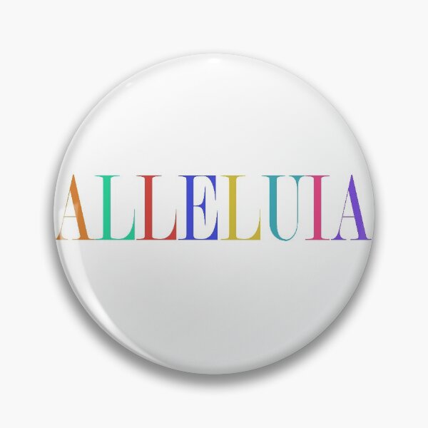 Item preview, Alleluia (Colorful) designed and sold by TheCatholicLady.
