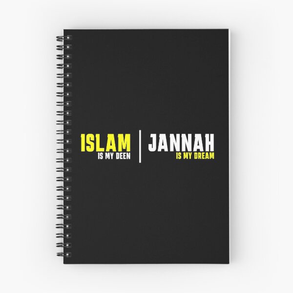 Item preview, islam is my deen jannah is my dream - islamic quotes 2 designed and sold by EfenDesign.
