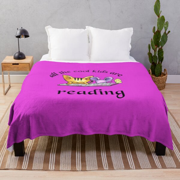 Item preview, All the cool kids are reading Sticker designed and sold by shopghita45.