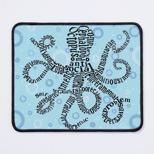 Item preview, Black Octopus Spirit Animal designed and sold by kjeppson.