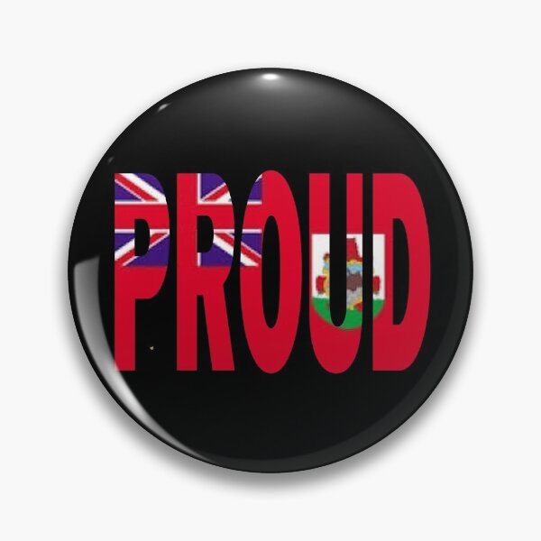 Item preview, Bermuda Flag Design in The Word Proud - BVI - Soca Mode designed and sold by Soca-Mode.