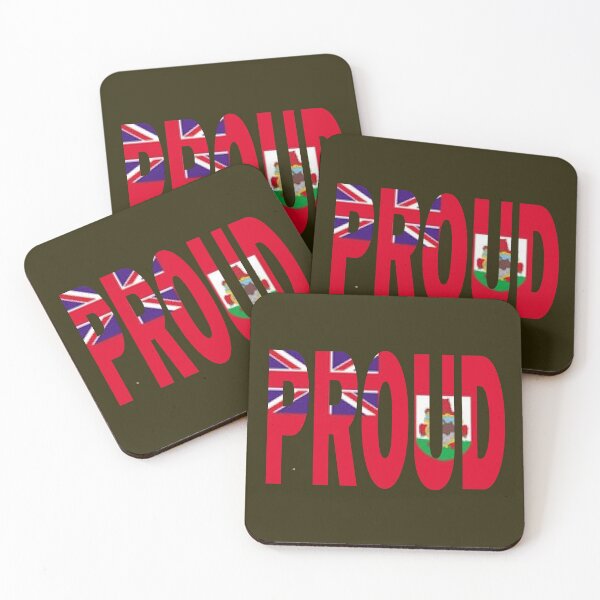 Item preview, Bermuda Flag Design in The Word Proud - BVI - Soca Mode designed and sold by Soca-Mode.