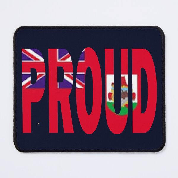 Item preview, Bermuda Flag Design in The Word Proud - BVI - Soca Mode designed and sold by Soca-Mode.