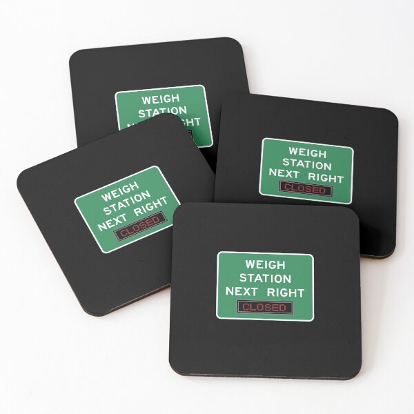 Item preview, Weigh Station Closed designed and sold by twHistory.