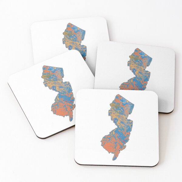 Item preview, Abstract New Jersey State designed and sold by doodle-mittens.