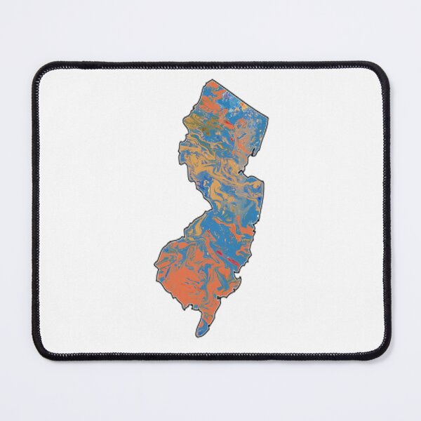 Item preview, Abstract New Jersey State designed and sold by doodle-mittens.